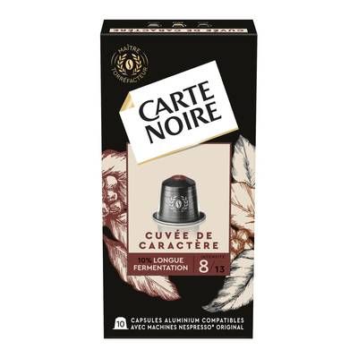 Carte Noire Café capsule nespresso arabica, 10 capsules