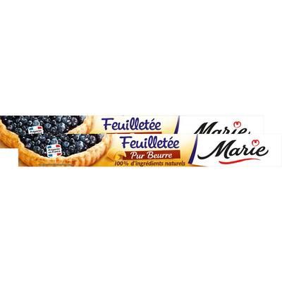 Marie Pâte Feuilletée Pur Beurre, Lot de 2x280g