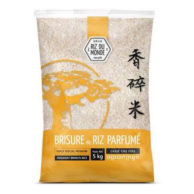 Riz Du Monde Brisure de riz parfumé, 5kg