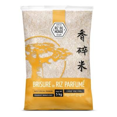 Riz Du Monde Brisure de riz parfumé, 5kg