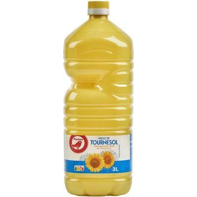 Auchan Huile de tournesol, 3L