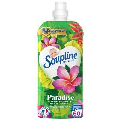 Soupline Adoucissant Pink paradise, 1,28L