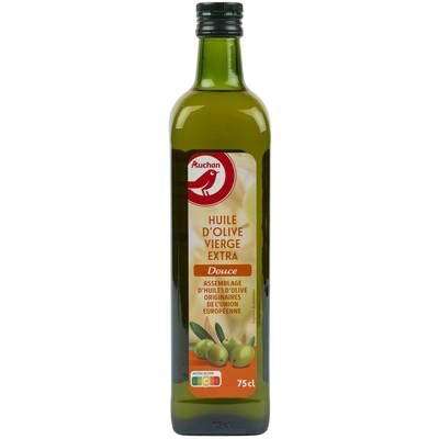 Auchan Huile d'Olive Vierge Extra Douce, 75cl