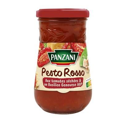 Panzani Sauce Pesto Rosso Tomate Basilic, 200g