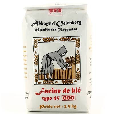 Abbaye d'Oelenberg Farine de blé type 45, 2,5kg