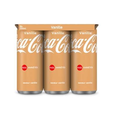 Coca-Cola Vanille, 6x33cl