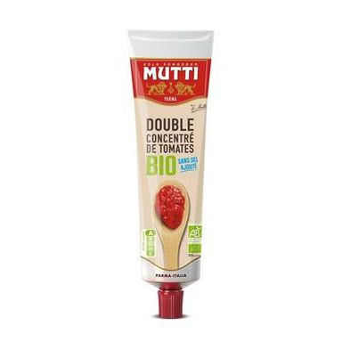 Mutti Double Concentré de Tomates Bio, 185g