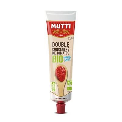 Mutti Double Concentré de Tomates Bio, 185g
