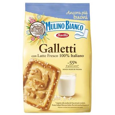 Mulino Bianco Biscuits Sablés Galletti, 350g