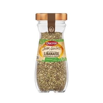 Ducros Mélange à la Libanaise Légumes et Mezze Zaatar - Juan Arbelaez, 37g