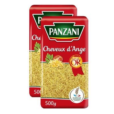 Panzani Pâtes Cheveux d'ange, Lot de 2x500g