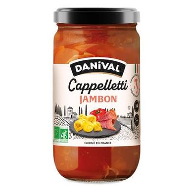 Danival Cappelletti jambon bio, 670g