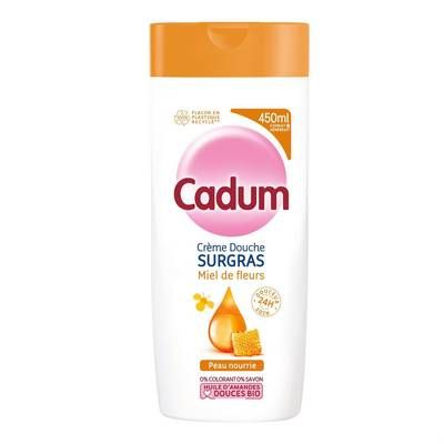 Cadum Crème Douche Surgras Miel, 450ml