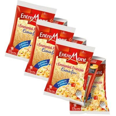 Entremont Emmental râpé, Lot de 3  - 3x70g
