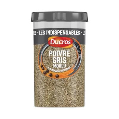 Ducros Poivre gris moulu, 90g