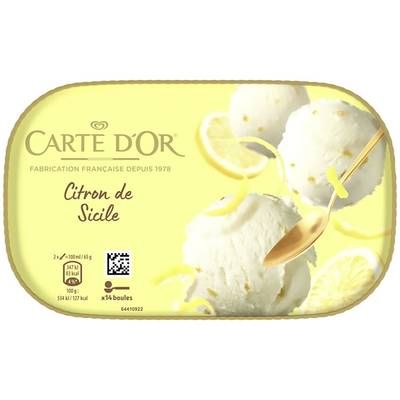 Carte d'Or Sorbet citron de Sicile, 453g