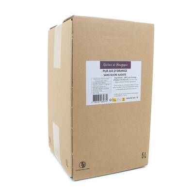Nectars de Bourgogne Jus d'orange d'Espagne, 5L