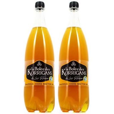 Loic Raison Cidre doux 2.5°, Lot de 2x1,5L