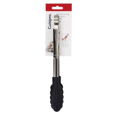 Cuisipro Pince verrouillable anti-adhésive en nylon, 24 cm