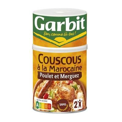 Garbit Couscous à la Marocaine Poulet Merguez, 1050g