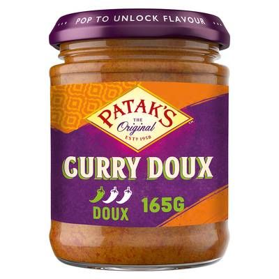 Patak's Original Pâte De Curry Doux à la coriandre, cumin et tomate, 165g