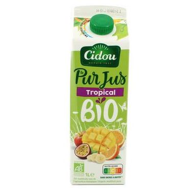 Cidou Pur jus tropical bio, 1L