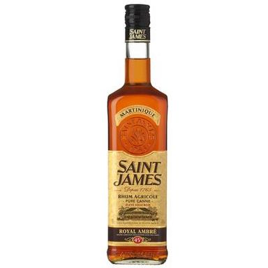 Saint James Rhum ambré 45°, 70cl