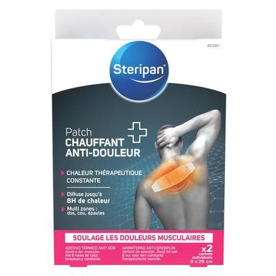 Steripan Patch chauffants anti-douleurs, 2 pièces
