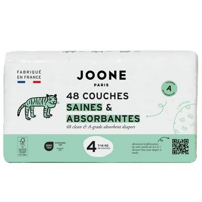 Joone Couches Bébé T4 7-14kg, 48 couches