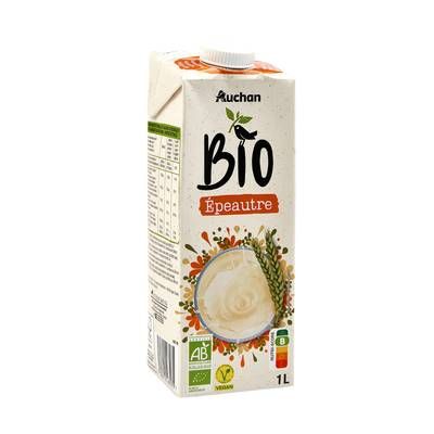 Auchan BIO Epeautre bio Boisson Végétale, 1L