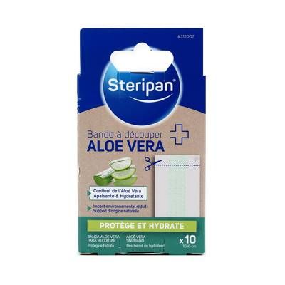 Steripan Bande à découper Aloé Vera, 10 bandes