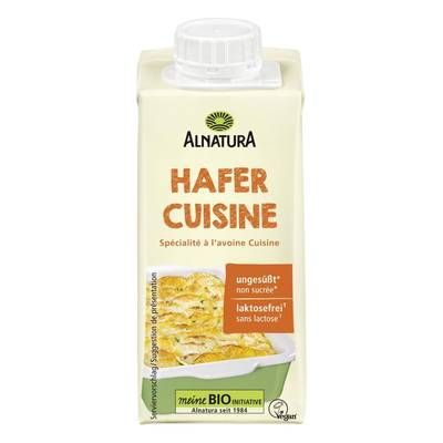Alnatura Crème d'avoine cuisinée Bio, 20cl