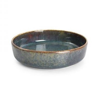 Collection Pila Assiette creuse vert Pila, 16 x H4 cm