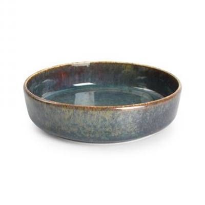 Collection Pila Assiette creuse vert Pila, 16 x H4 cm