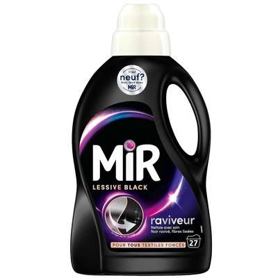 Mir Lessive liquide Black 27 lavages, 1,35L