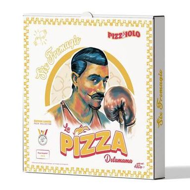 PIZZAIOLO Pizza Delamama Six Fromagio, 480g