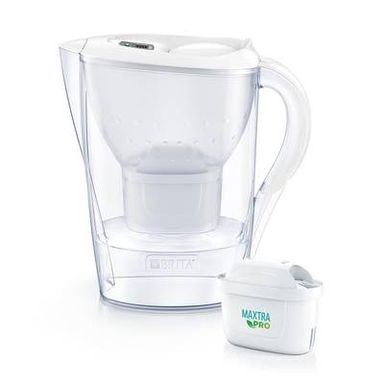 BRITA Carafe Filtrante Marella Blanche, 2,4L