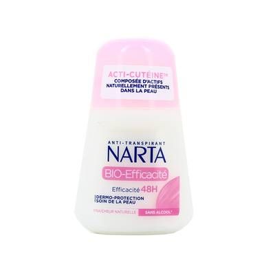 Narta Déodorant bille Bio efficacité, 50ml