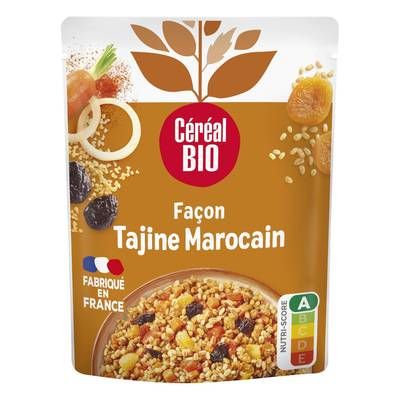 Céréal Bio Orge Pruneaux Façon Tajine Marocain Bio, 220g