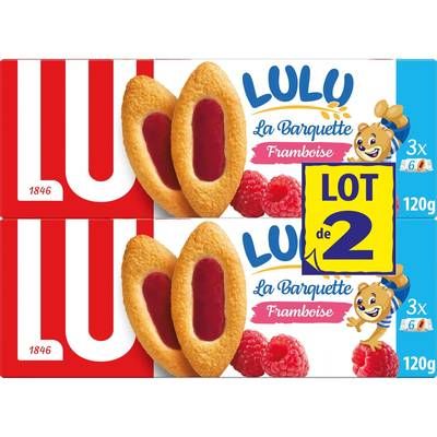 Lu La Barquette de Lulu Framboise, 2x120g