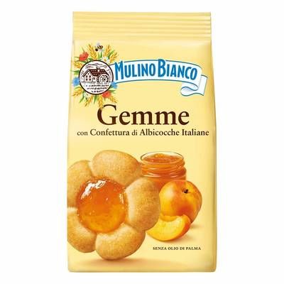 Mulino Bianco Biscuits sablés à la confiture d'abricot - Gemme, 200g