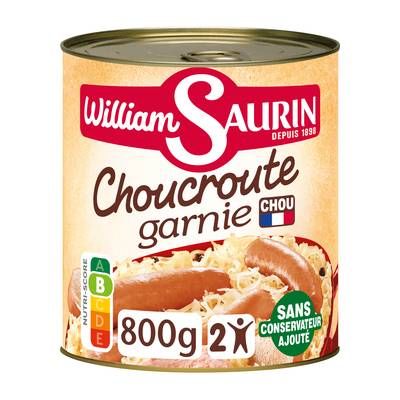 William Saurin Choucroute garnie, 800g