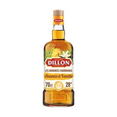 Dillon Rhum arrangé gourmand ananas & vanille 28°, 70cl