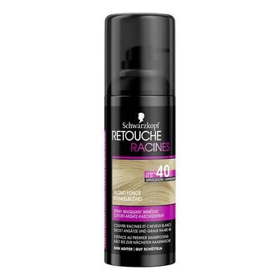Schwarzkopf Coloration temporaire retouche racines blond foncé, 120ml