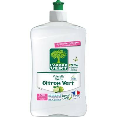 L'arbre Vert Liquide vaisselle main Citron vert, 500ml