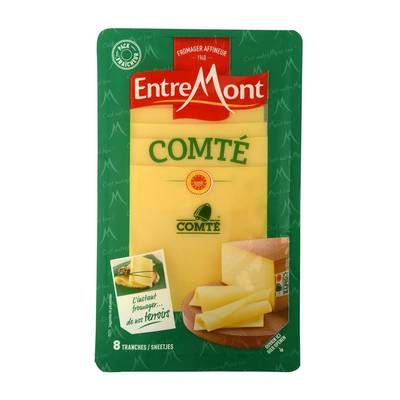 Entremont Comté en tranches, 120g, 8 tranches