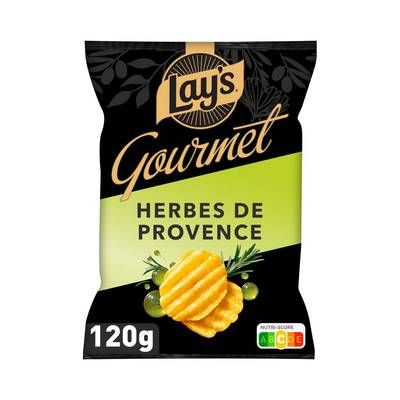 Lay's Chips Gourmet Saveur Herbes de Provence, 120g
