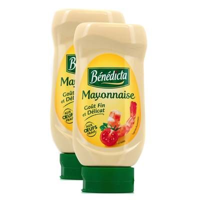 Bénédicta Mayonnaise, Lot de 2x400g