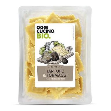 Oggi Cucino Raviolis Truffe et Fromage Bio, 250g