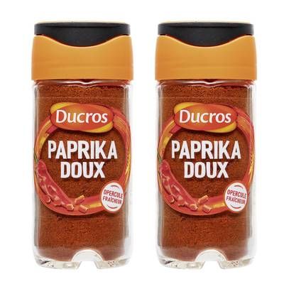 Ducros Paprika doux, Lot de 2x45g